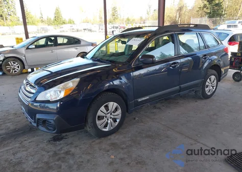 2013 Subaru Outback 2.5I из США, поврежденный, VIN 4S4BRBAC8D3222112